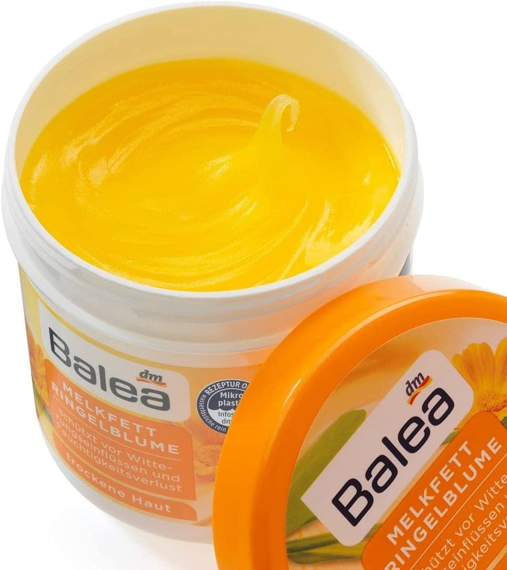 Balea Crème Peau Sèche Massage – texture onctueuse facilitant le massage et l'hydratation.