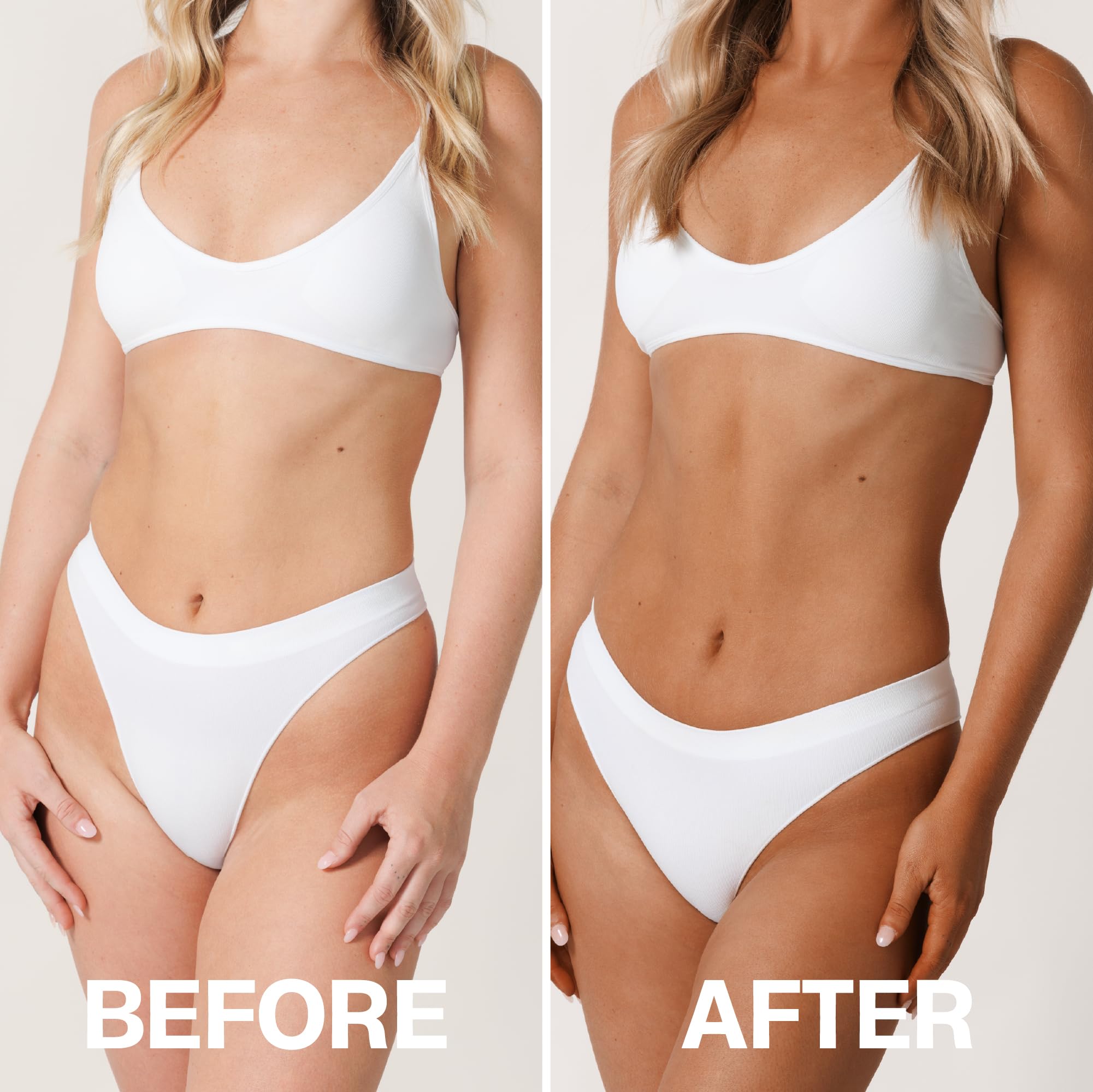 Bali Body Clear 1H Express auto-bronzant - texture sans transfert sur les vêtements