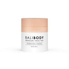 Bali Body Gradual Face Tan – crème-visage, teint progressif et hydratation durable.
