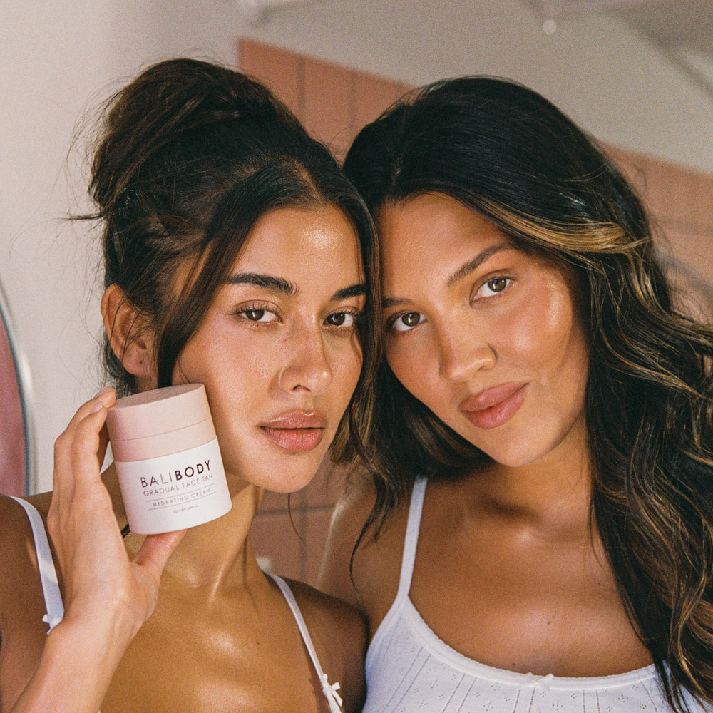 Bali Body Gradual Face Tan – sans parfum, idéal pour peaux sensibles.