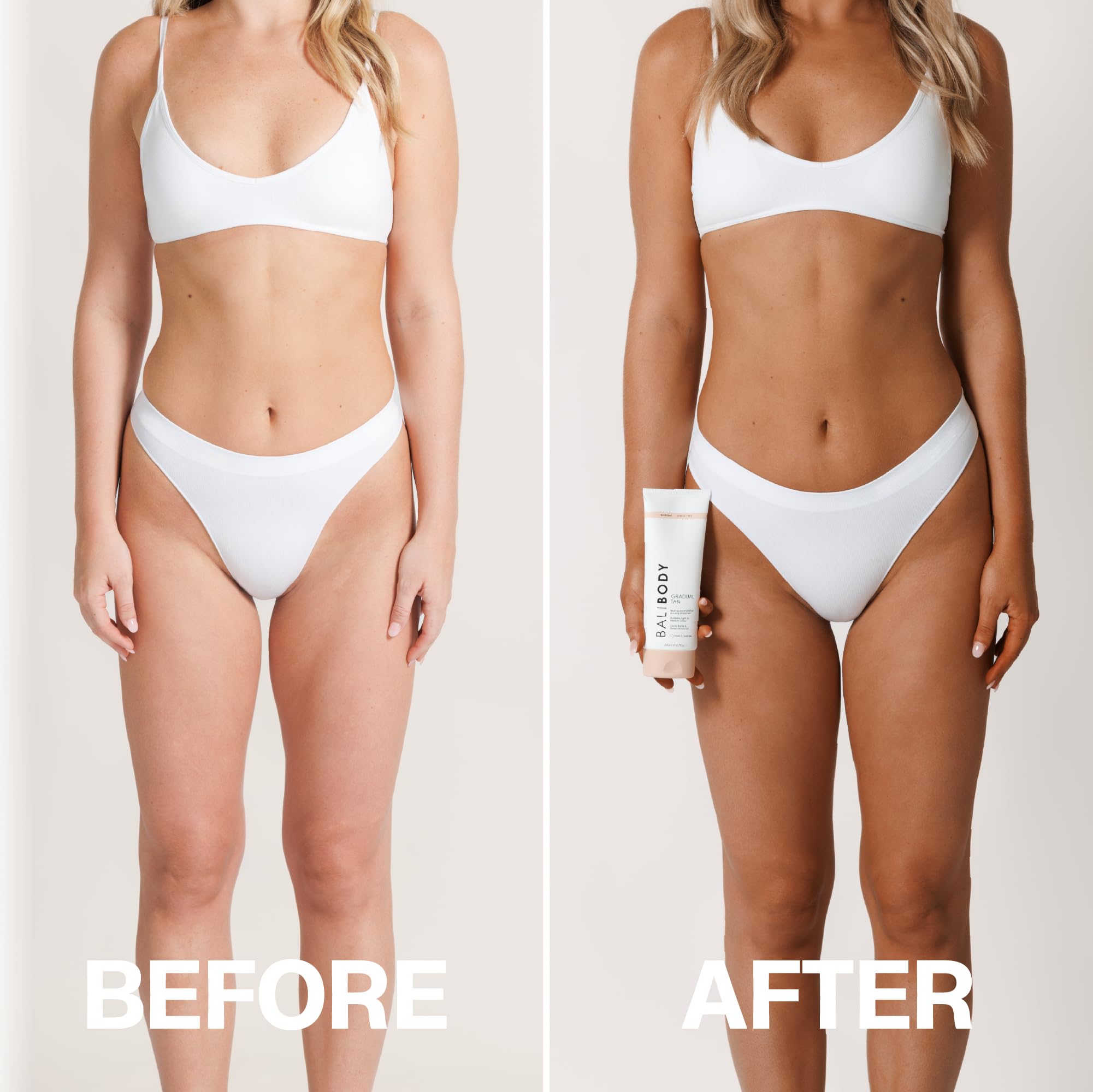 Application facile Bali Body Gradual Tan absorption rapide et uniforme