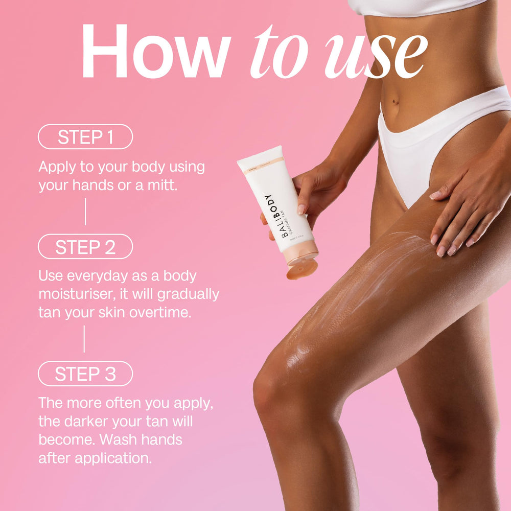 Bali Body Gradual Tan cruelty free et fabriquee en Australie