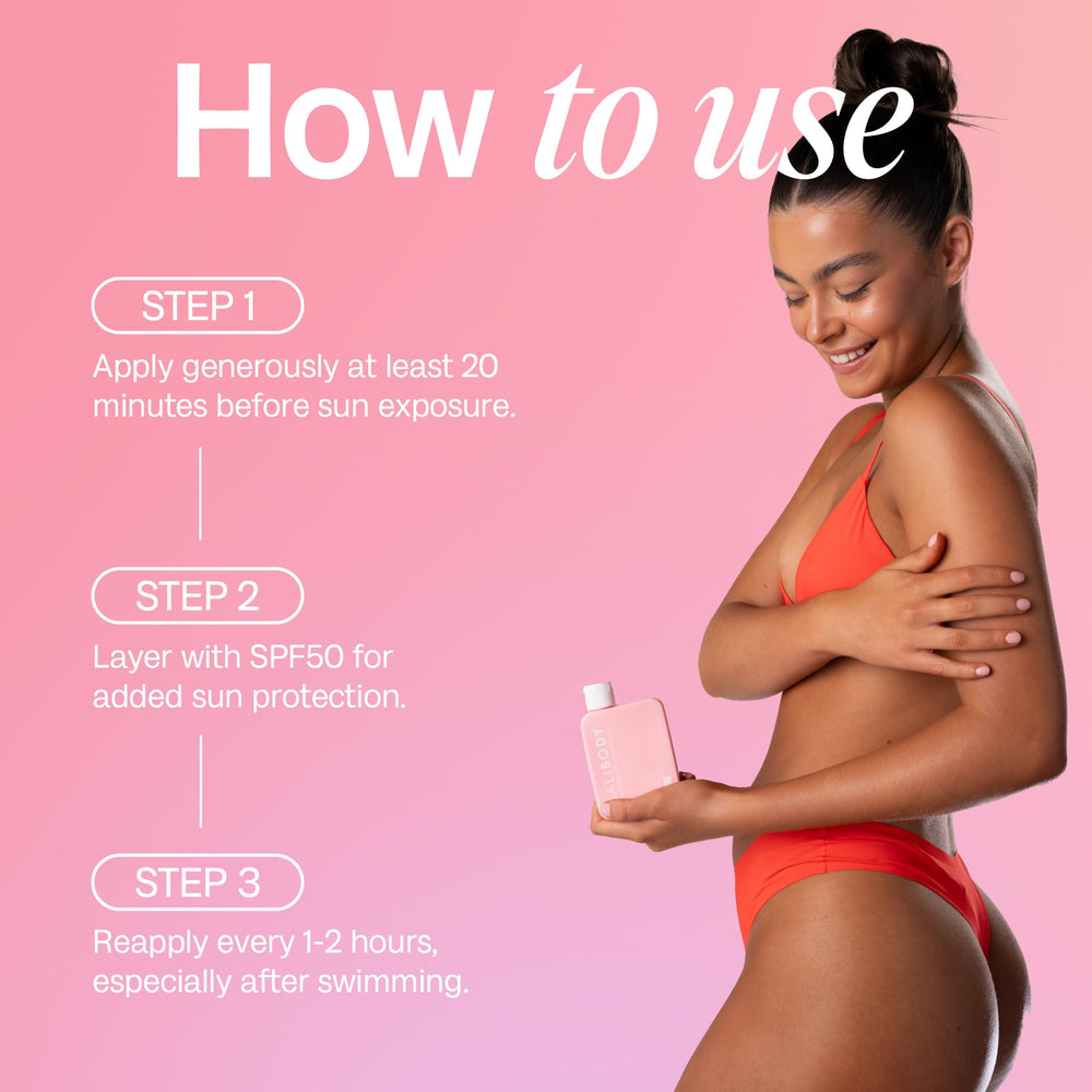 Emballage Bali Body Watermelon SPF6, sans cruauté et fabriqué en Australie.
