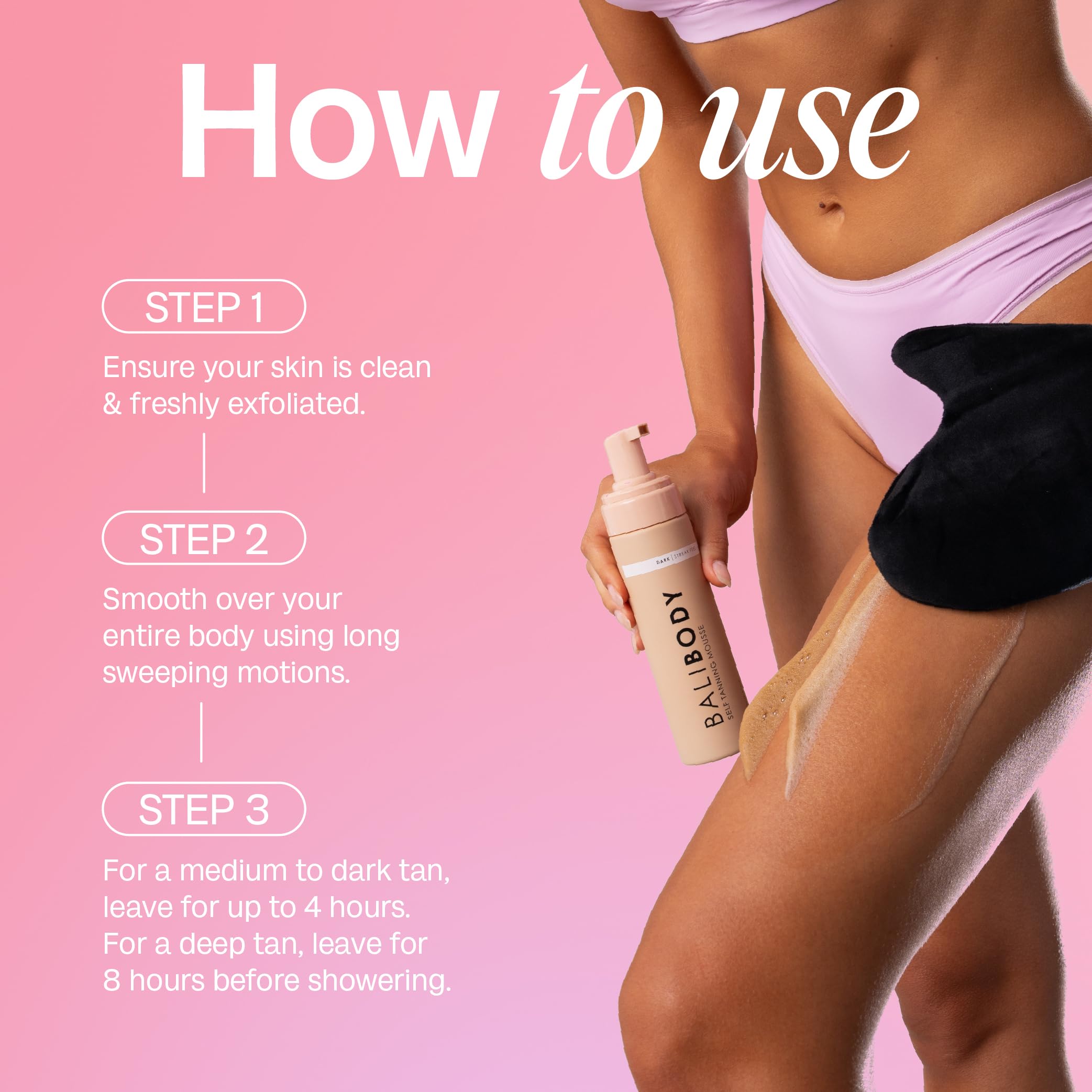 BALI BODY: version végan et sans cruauté, fabriquée en Australie.