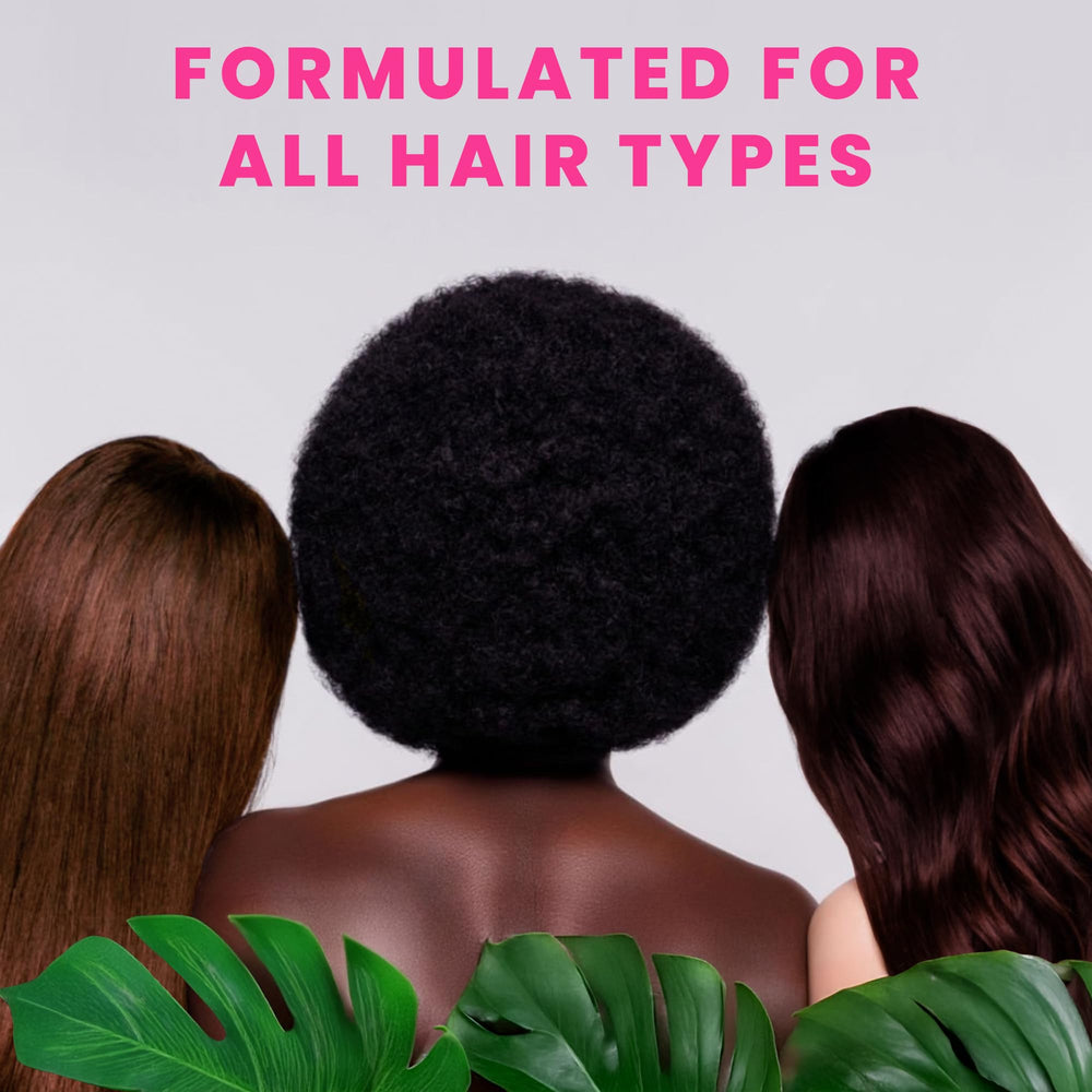 Bali Secret Hair Serum finish shot emphasizes silky smooth hair look.