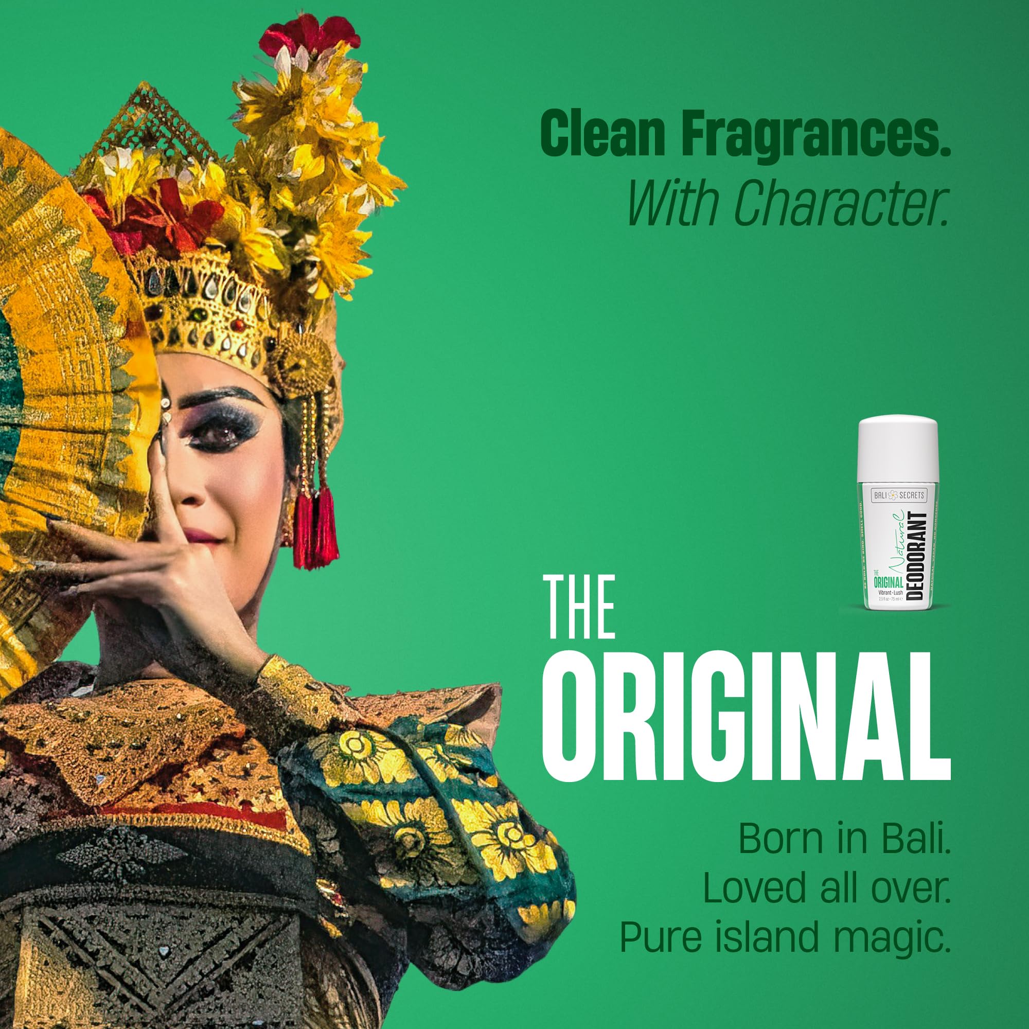 Fragrance originale Bali Secrets, parfum naturel et équilibré.