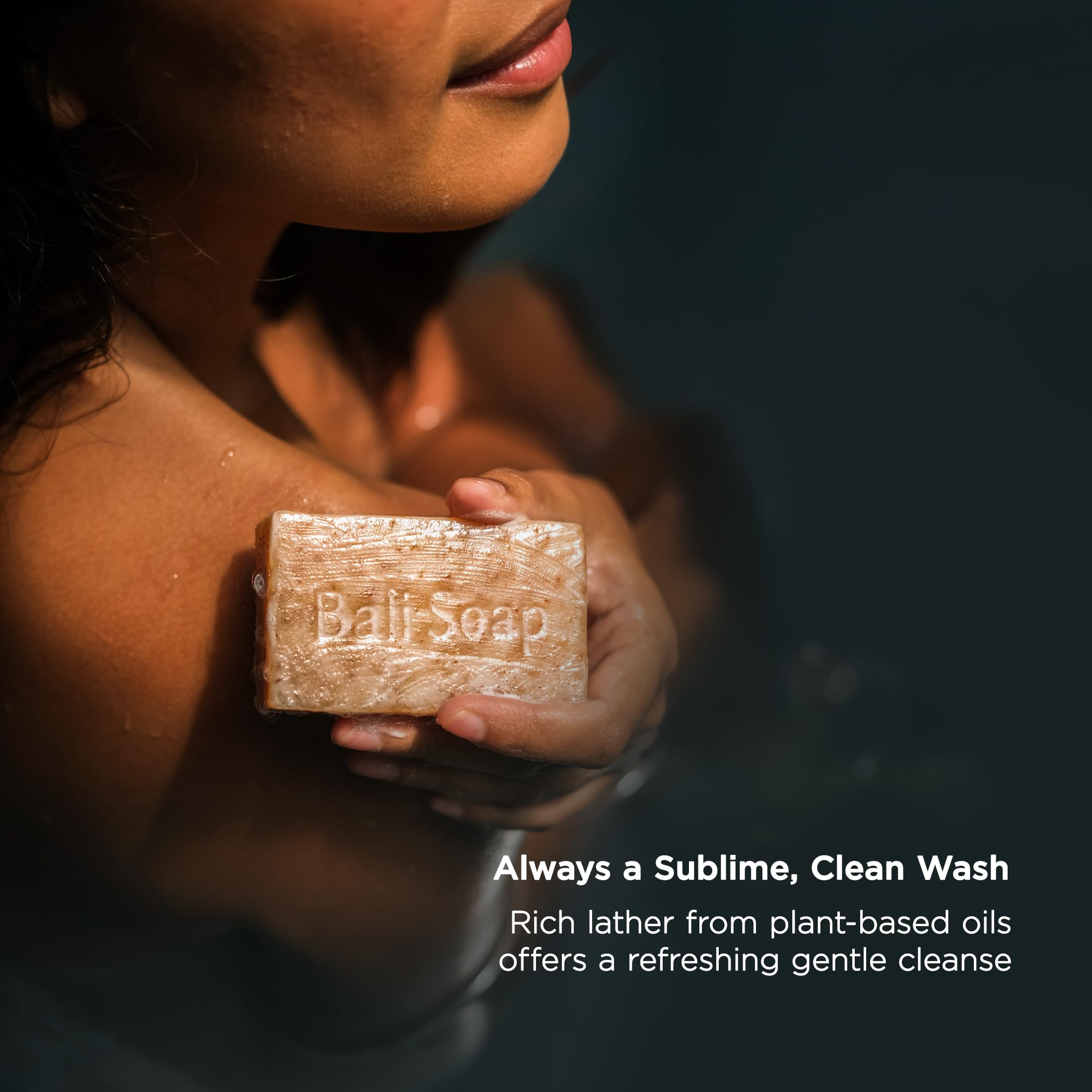 Coffret Bali Soap batik, présentation élégante pour cadeau.