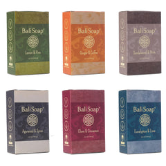 Huiles essentielles pures utilisées dans Bali Soap pour une expérience masculine.