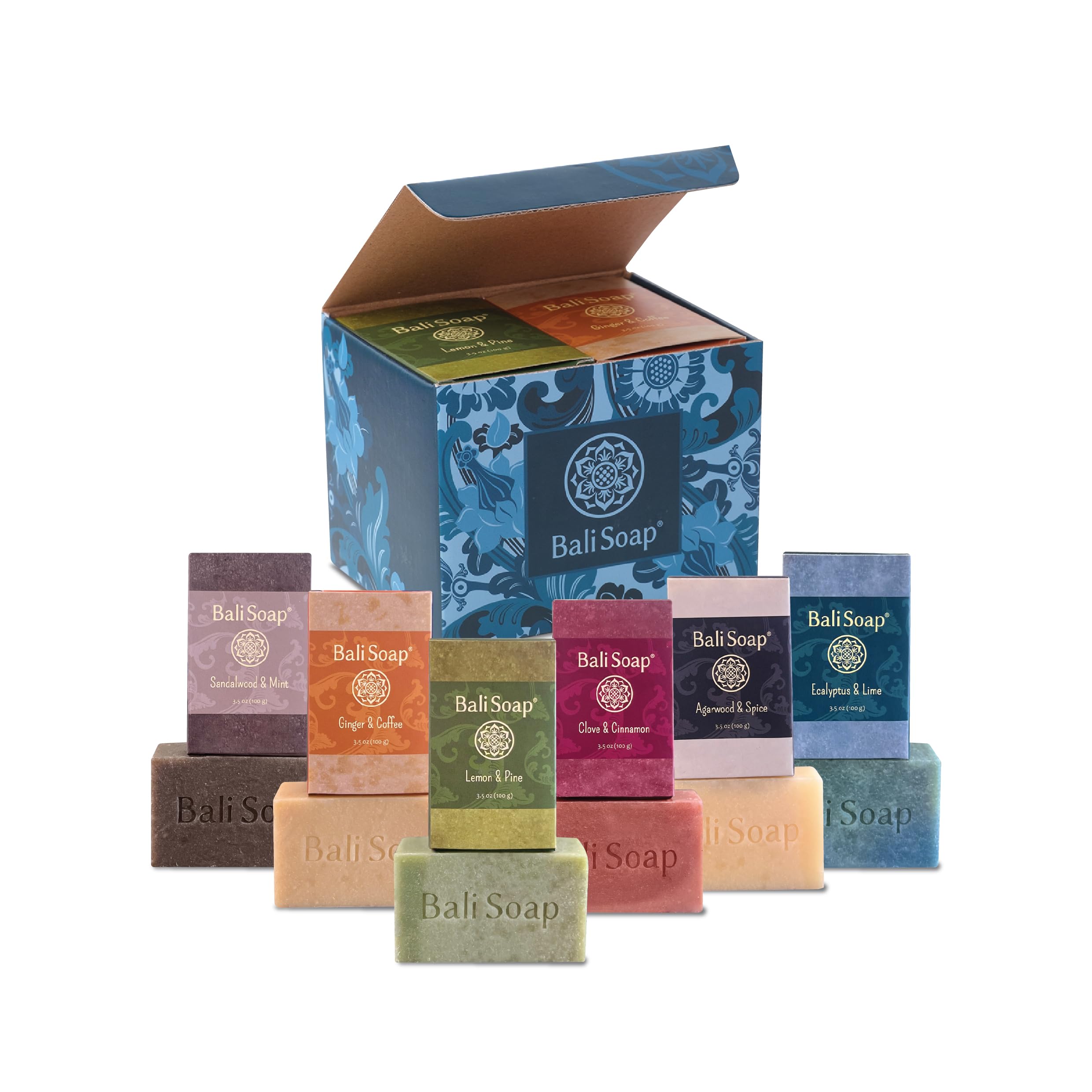 Bali Soap Masculine Collection – savon-barre bois, hydratation durable.