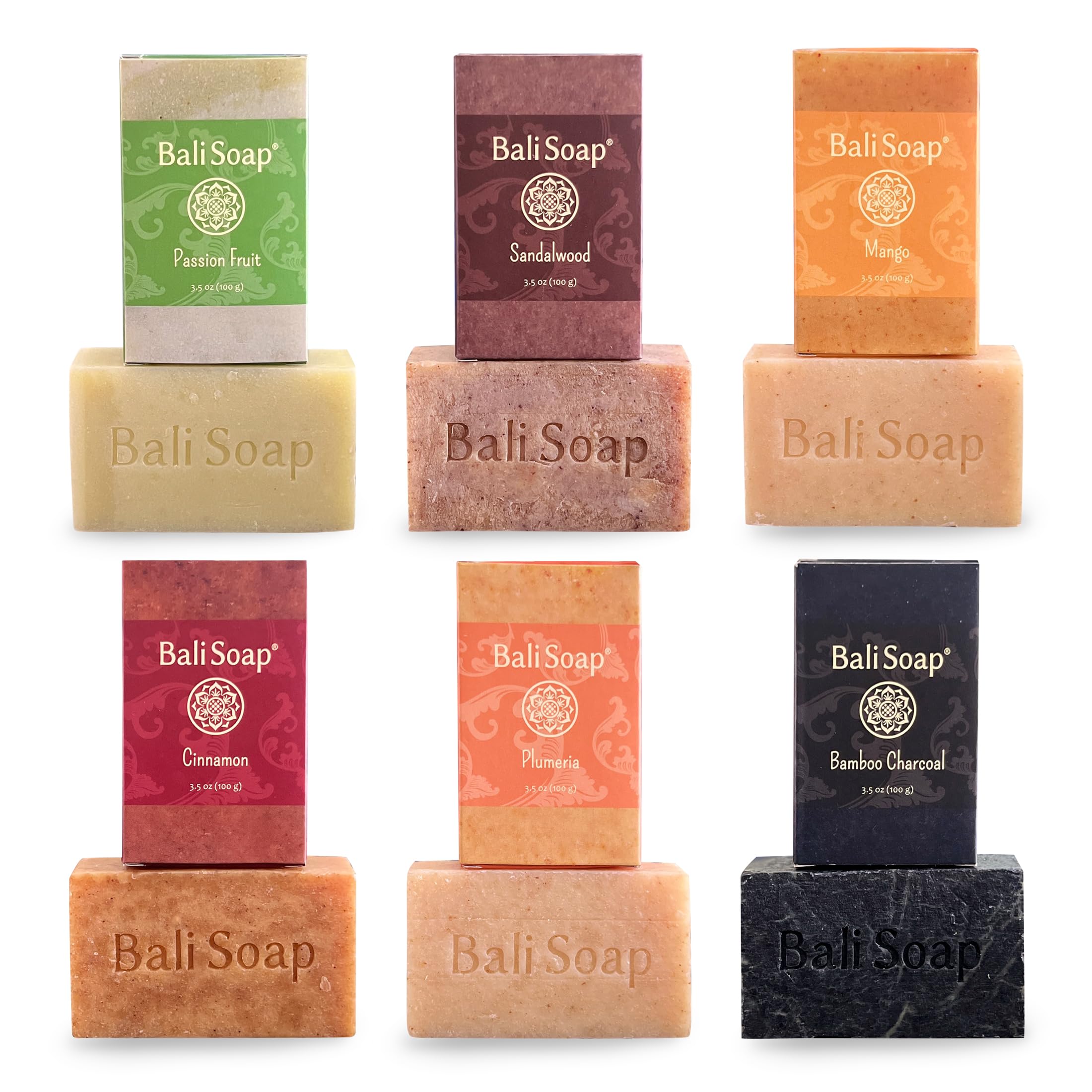 Savon Bali Soap Passion Fruit avec notes fruitées pour peau fraîche.