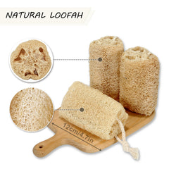 Balifeel Éponge Loofah – exfoliation douce sous la douche