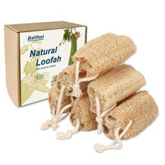 Balifeel Éponge Loofah – ensemble de 6 pièces pour le soin du corps