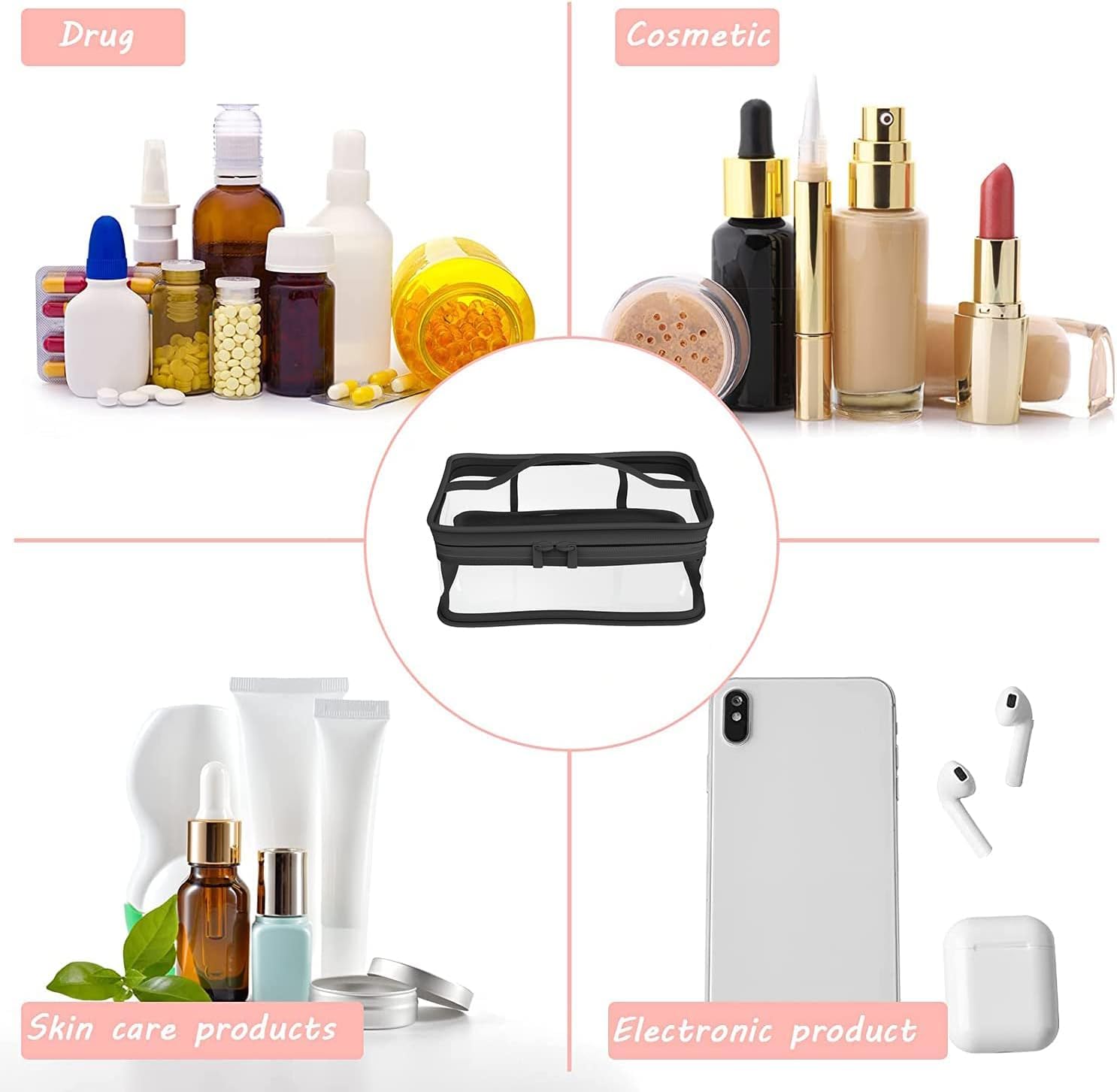 Trousse BallHull pour beauté quotidienne lors de vos déplacements.