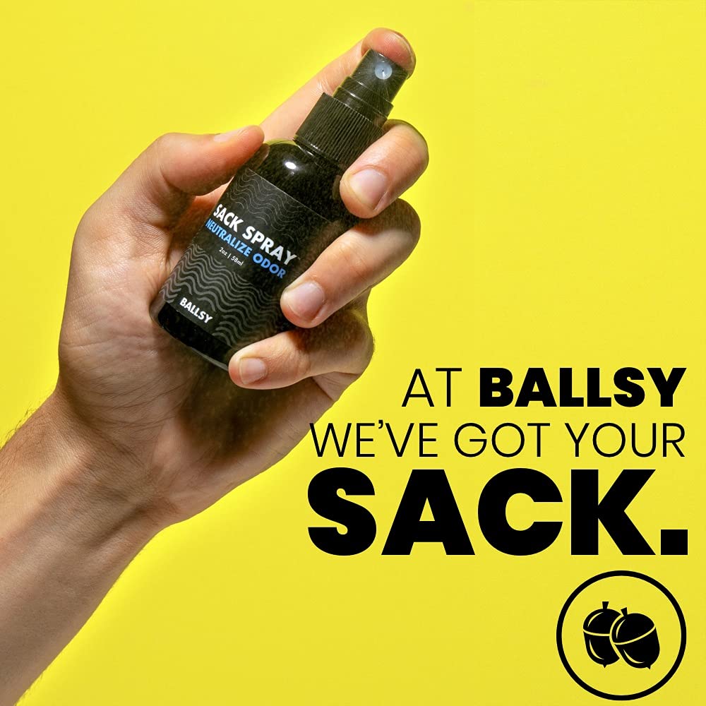 Ballsy Anti Irritation Tea Tree Witch Hazel, apaise les irritations mineures.
