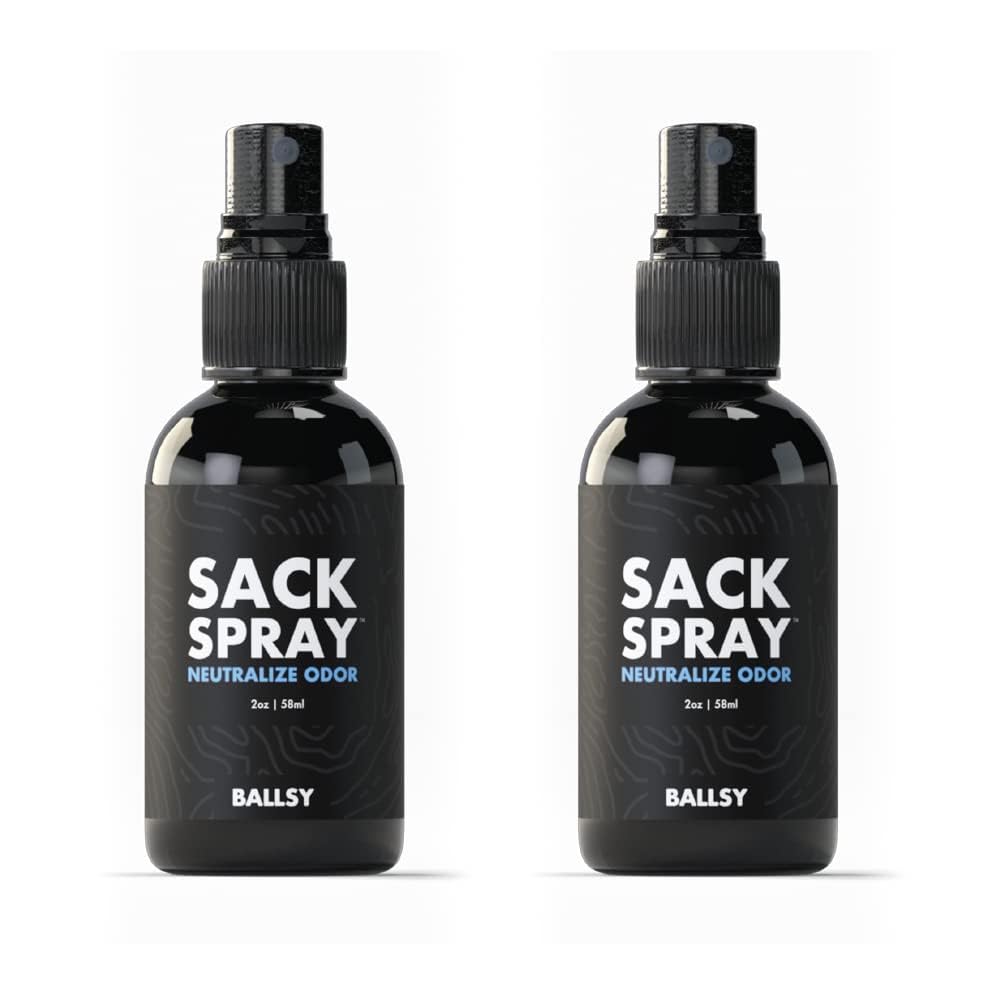 Ballsy Spray Corps et Zone Intime : flacon prêt à l'emploi pour fraîcheur rapide