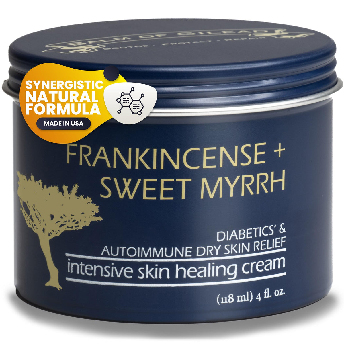 BALM OF GILEAD – crème pieds encens et myrrhe, soin doux pour peaux sensibles.