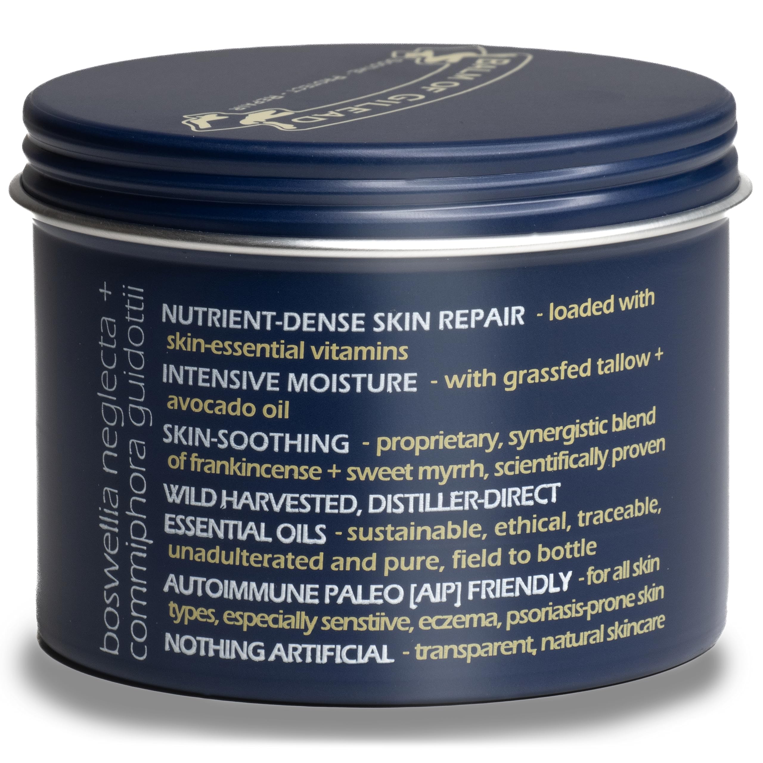 BALM OF GILEAD – crème pieds huiles distillées, texture légère et hydratante.