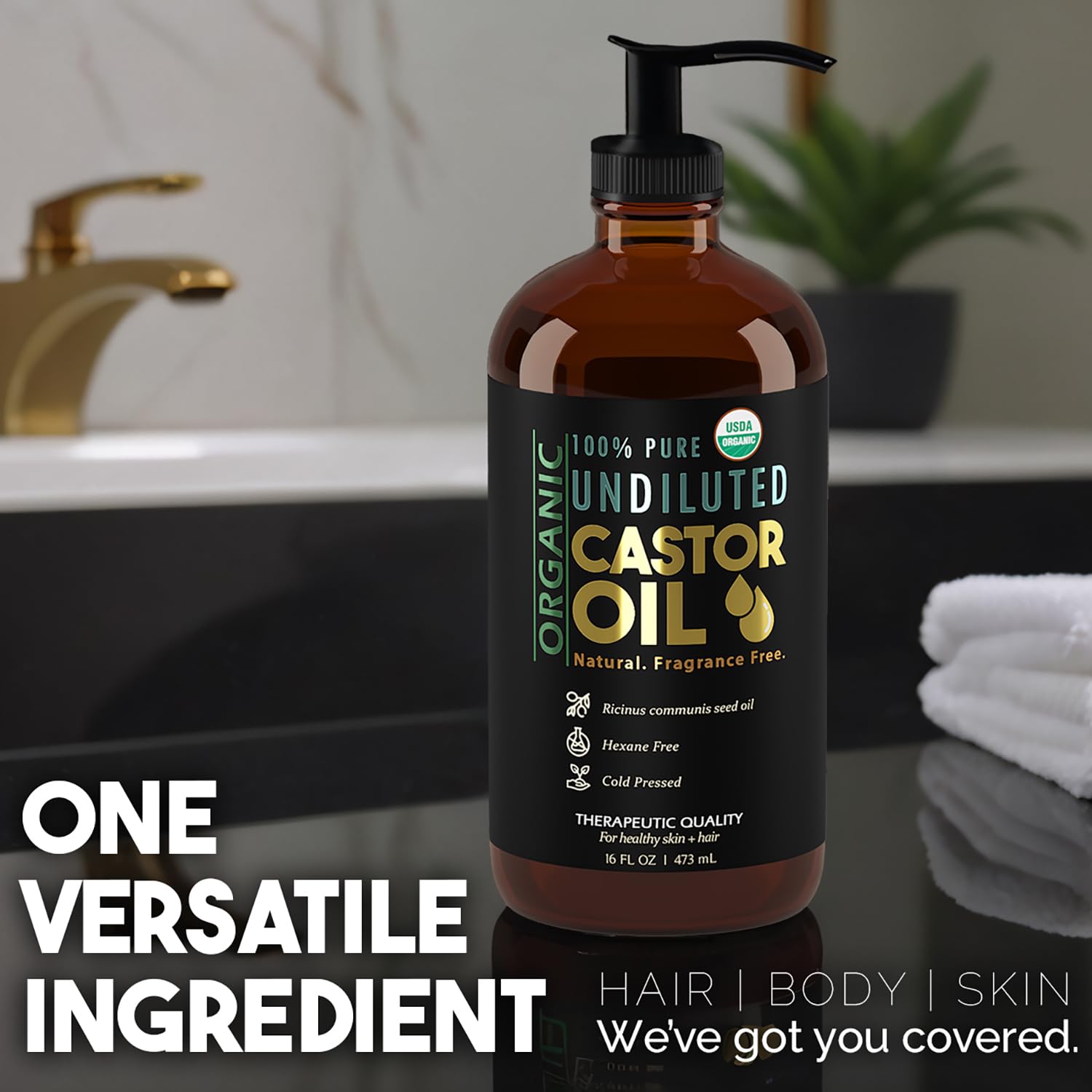 BALM OF GILEAD huile de ricin – packs de soins Castor Oil pour hydratation