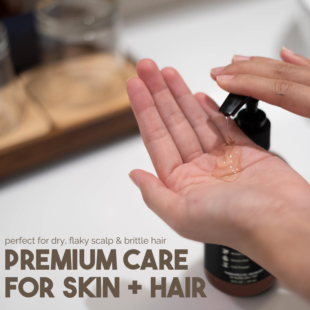BALM OF GILEAD huile de ricin – texture riche en gros plan, pour nourrir peau et cheveux