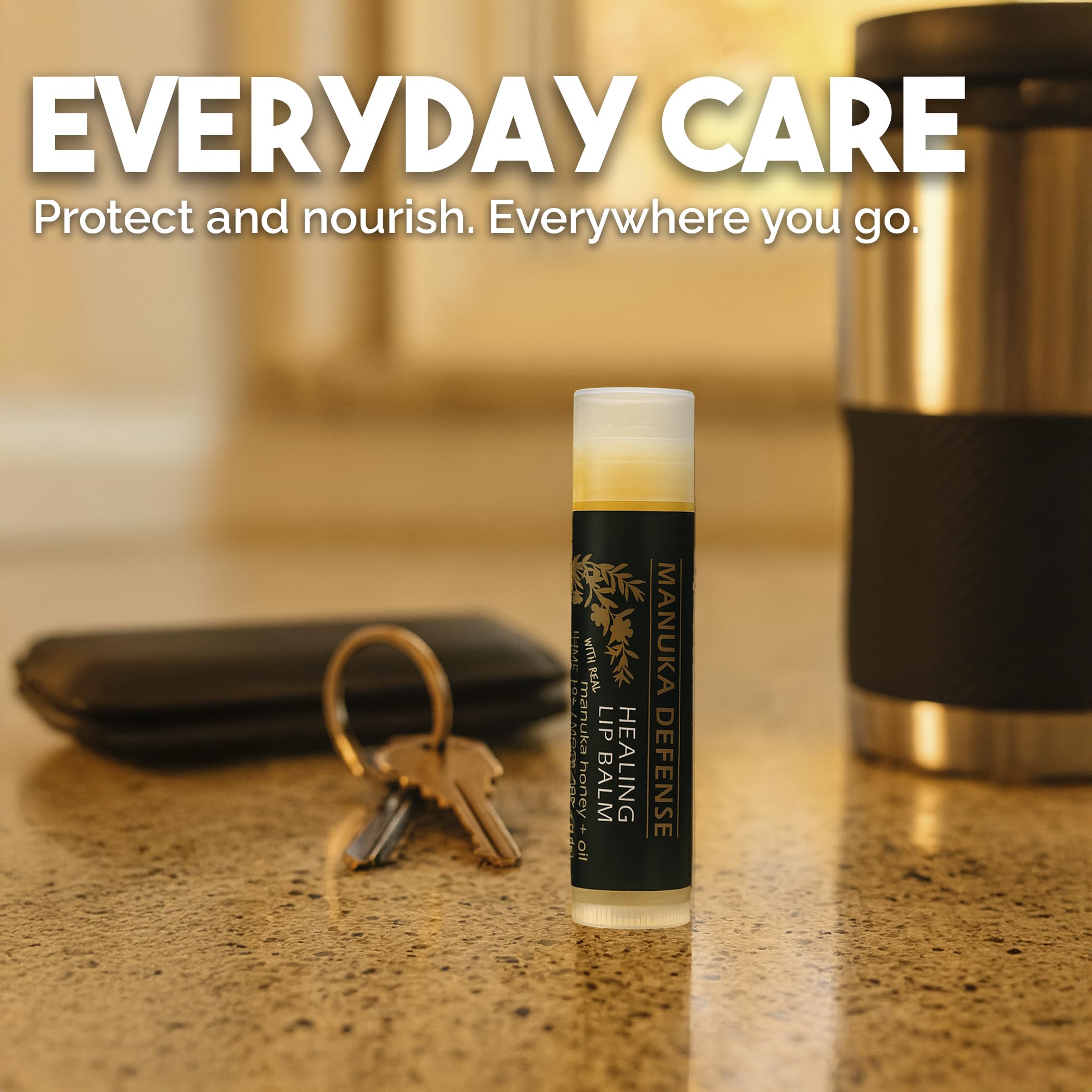 BALM OF GILEAD Manuka Defense — cire d'abeille biologique hydrate profondément.