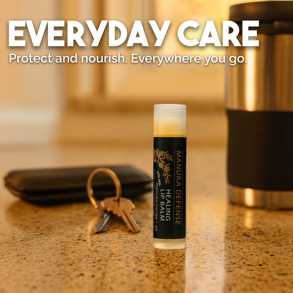 BALM OF GILEAD Manuka Defense — cire d'abeille biologique hydrate profondément.