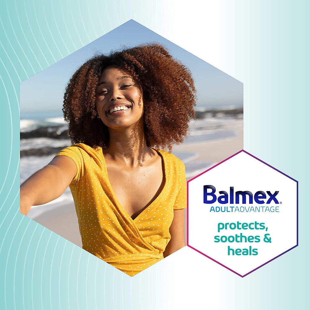 Balmex confort-zone-sensible: adapté pour frottements et humidité.