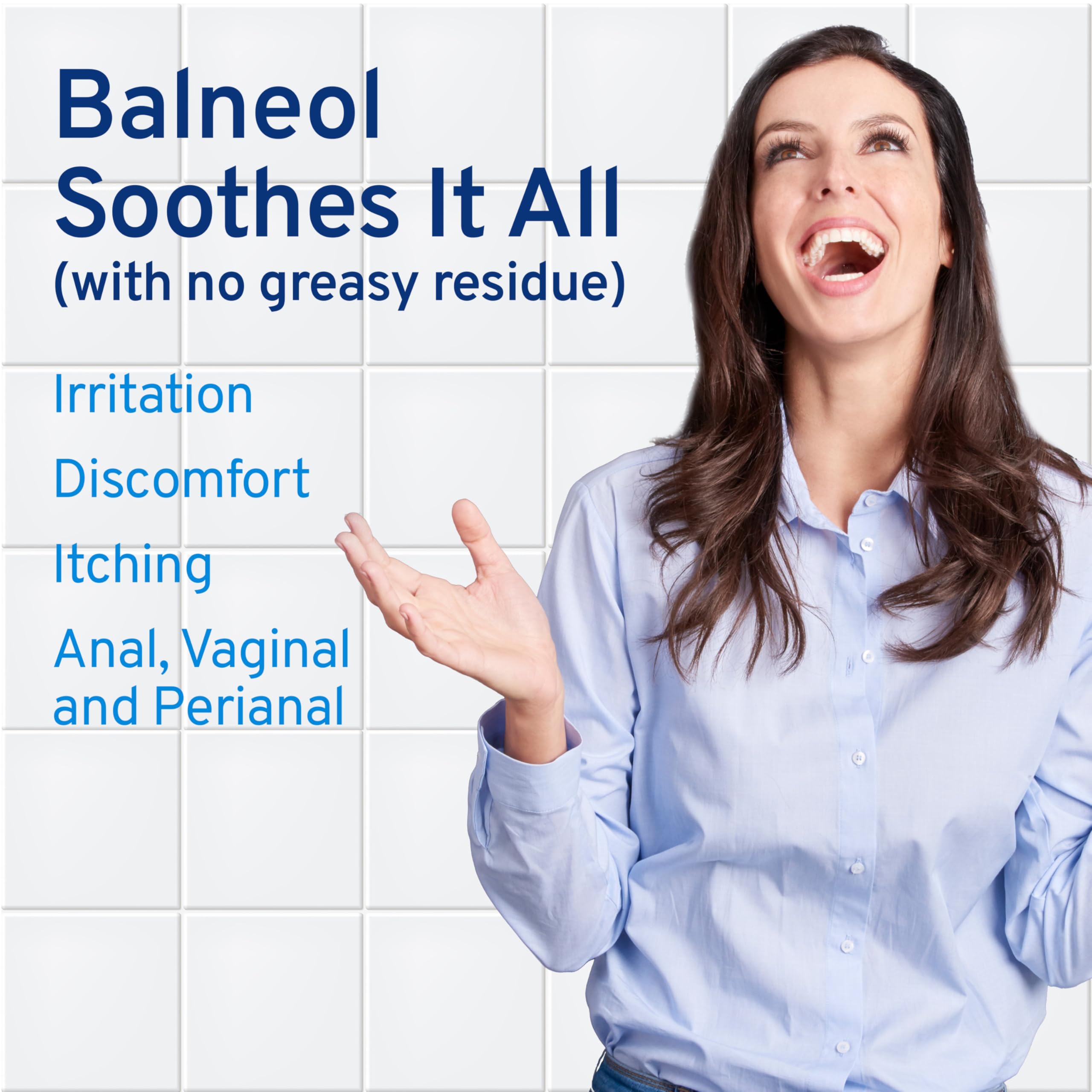 Balneol sans picotement, hygiène douce et sûre.