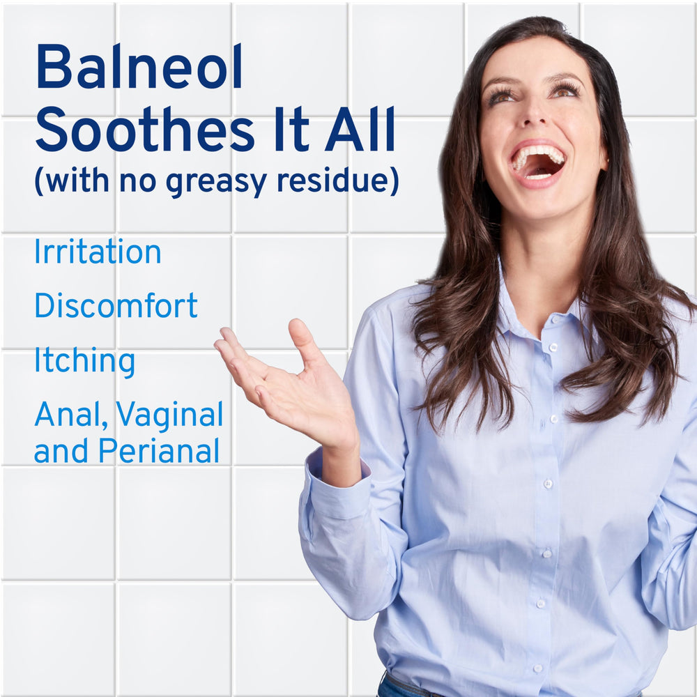 Balneol sans picotement, hygiène douce et sûre.