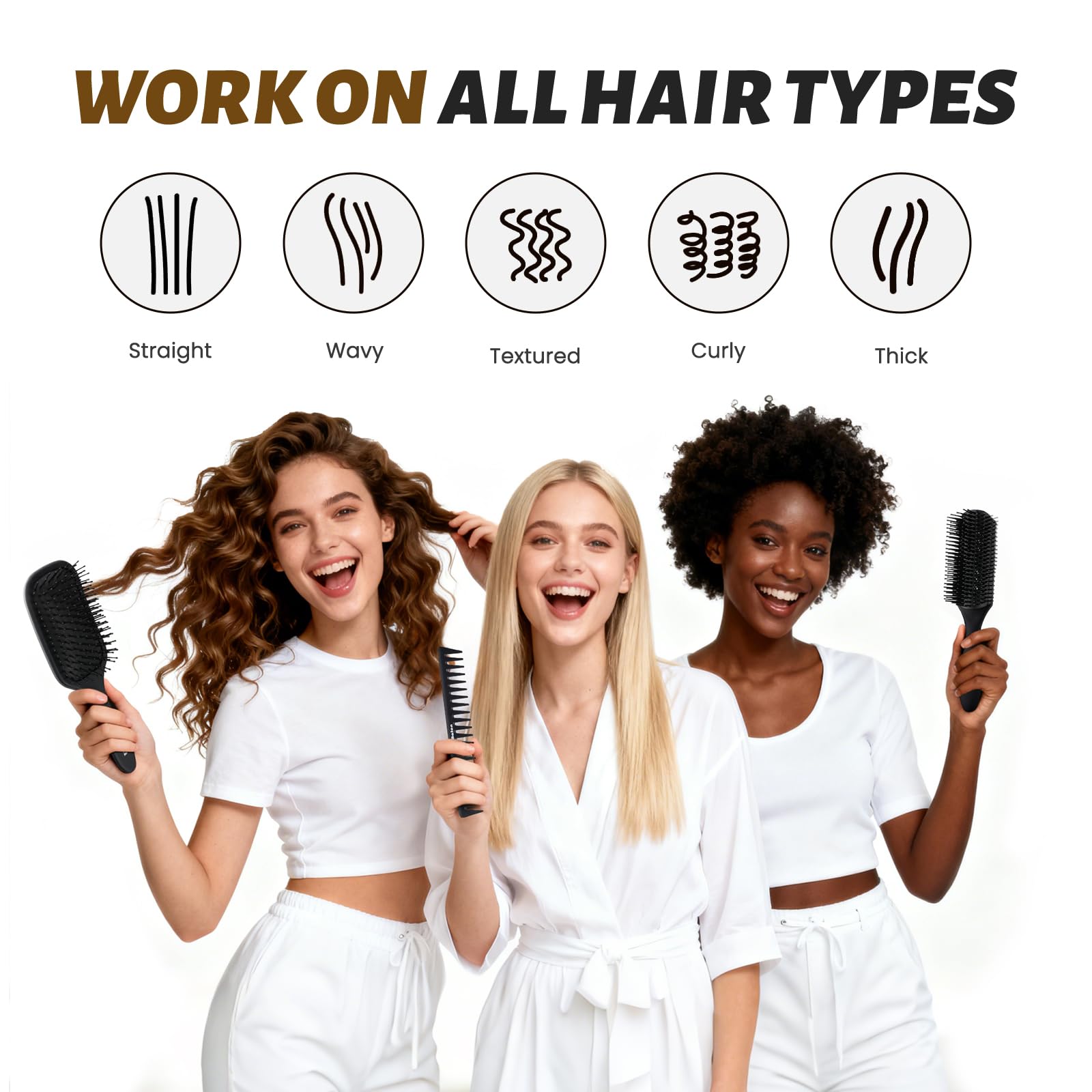 BALON coffret cadeau brosses cheveux pratique et polyvalent.