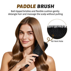 BALON peigne à dents larges démêle sans casse les cheveux épais.