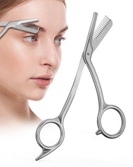 Baluca: ciseaux à sourcils avec peigne et précision pour des contours nets