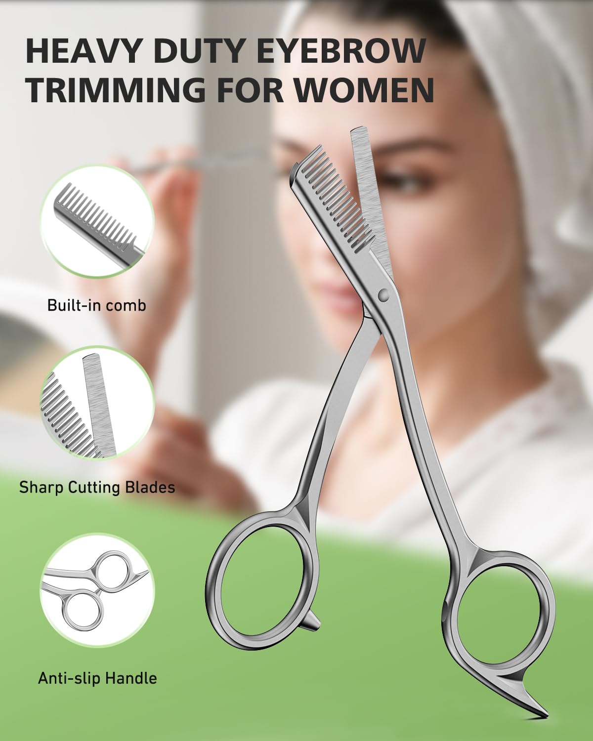 Baluca: dents micro-griffantes saisissant les poils rebelles sans tirer