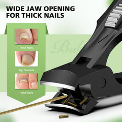 Baluca coupe-ongles incurvés avec précision adaptée aux ongles incarnés.