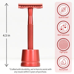 Lames Bambaw doubles incluses, durables et faciles à remplacer.