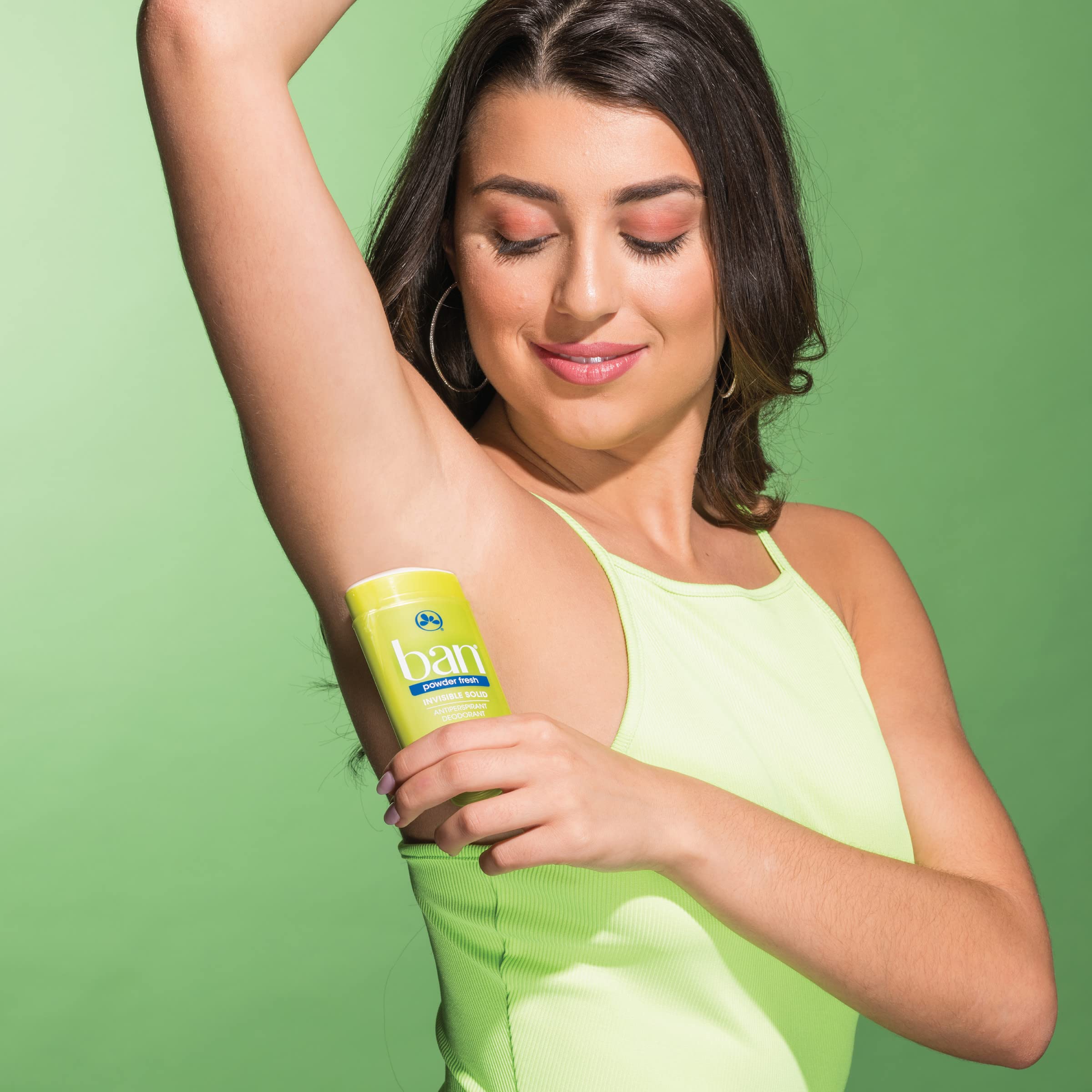 Ban Déodorant Invisible Application Douce, bouteille, utilisation quotidienne facile.