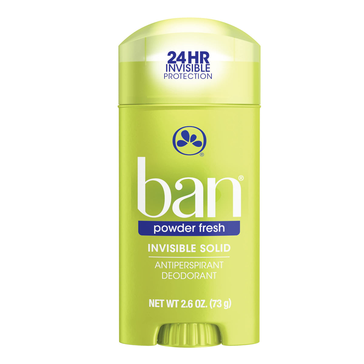 Ban Déodorant Invisible Original Sans Parfum, bouteille, protection 24h contre l’odeur.