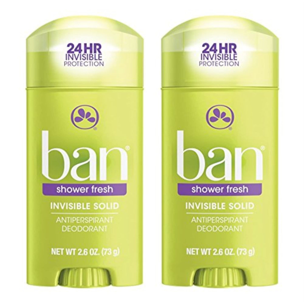 Ban Déodorant Invisible Stick Shower Fraiche, protection 24h discrète et fraîcheur durable.