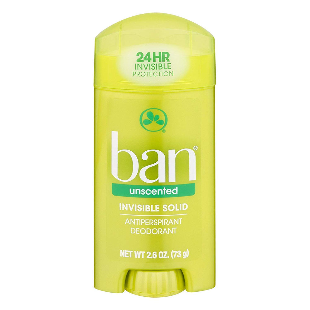 Ban Desodorisant Invisible Solide Sans Parfum, fraîcheur prête à l'emploi au quotidien.
