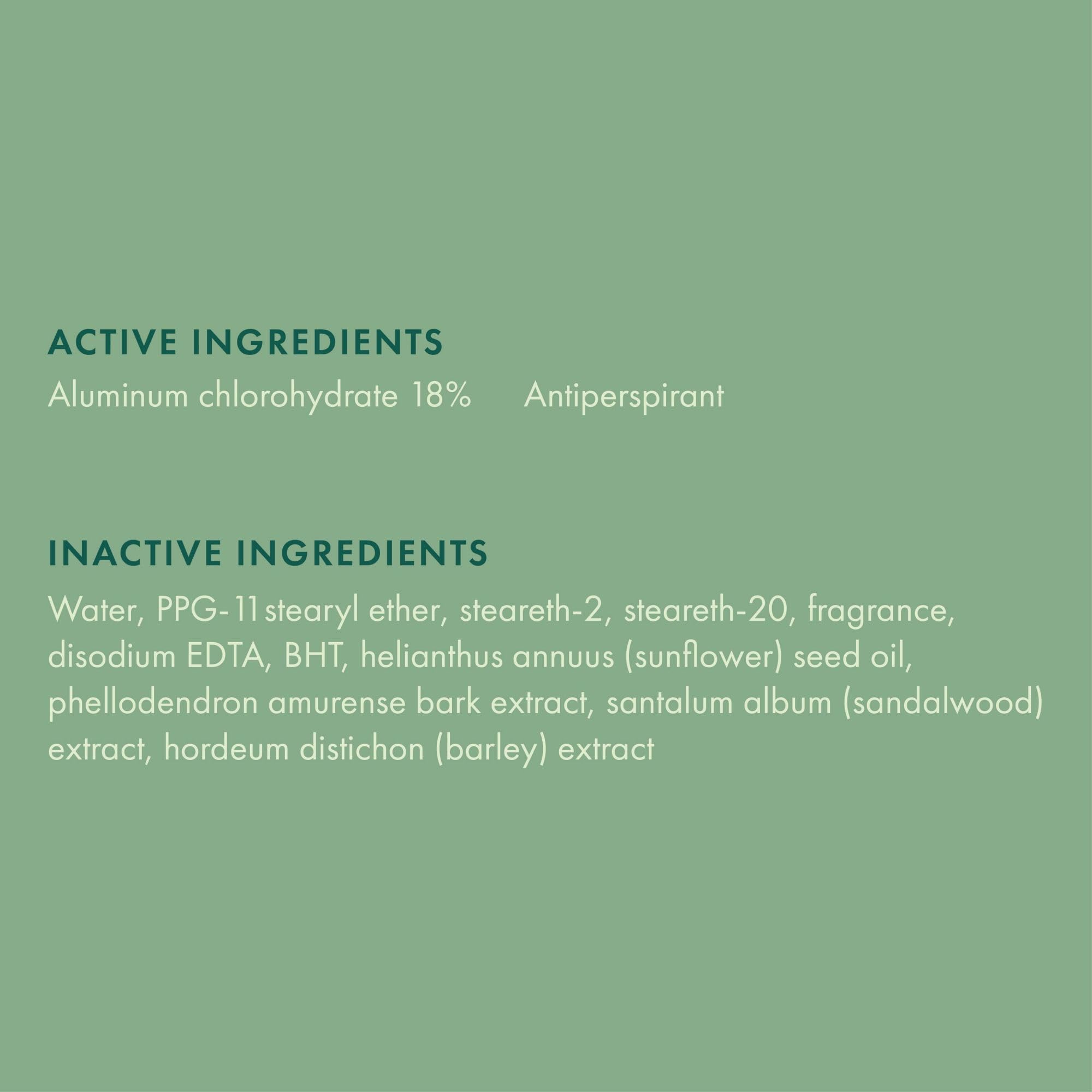 Ban Desodorisant Roll-On Invisible : senteur légère rose et ylang-ylang
