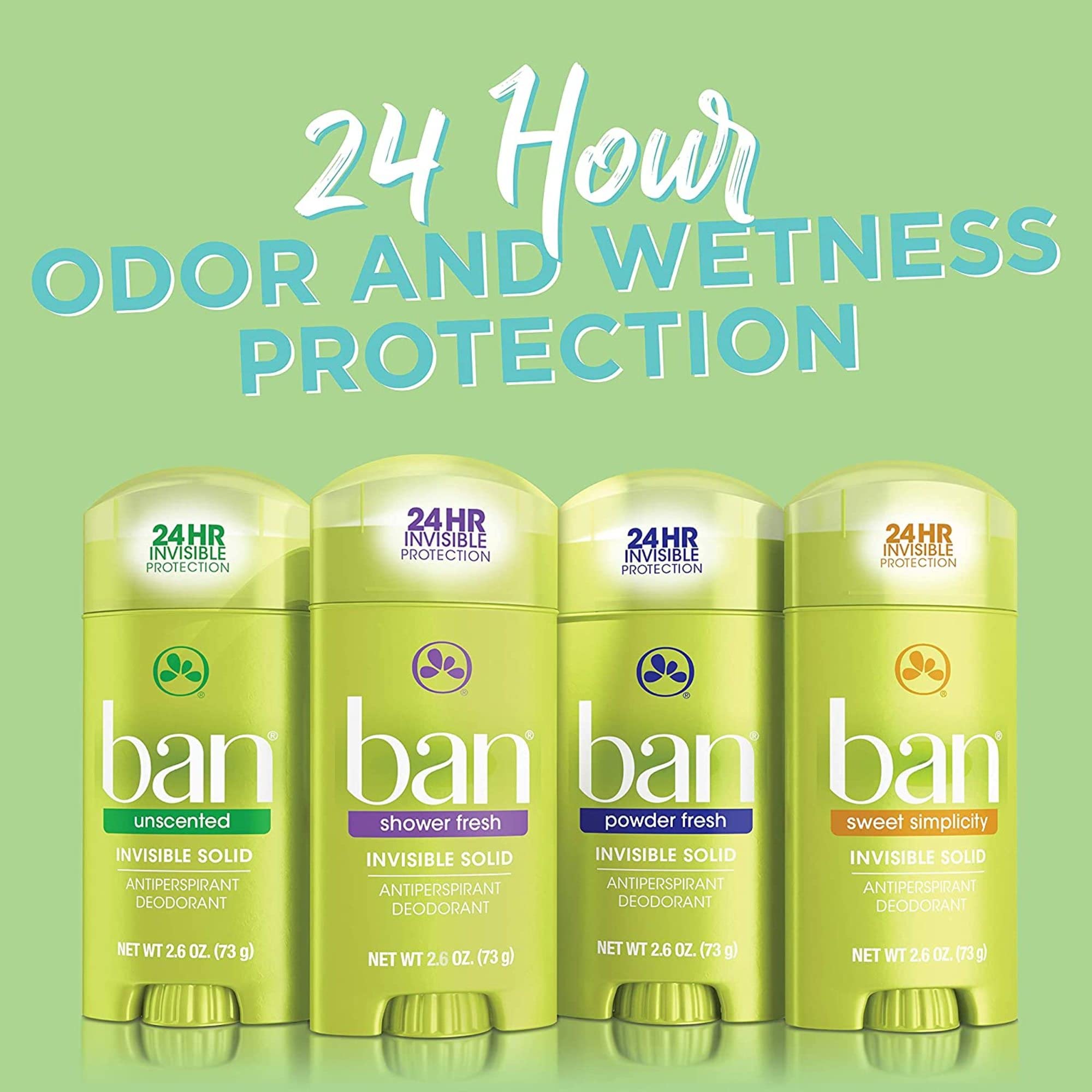 Ban Invisible Solid extrait KiHada fraicheur-douche, neutralise les odeurs.