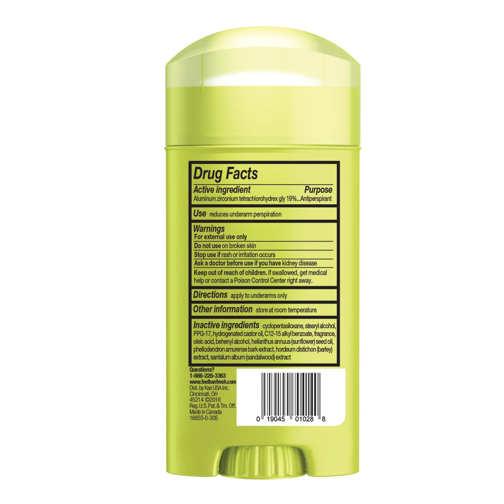 Pack Ban Invisible Solid fraicheur-douche, lot de 4, pratique pour la maison.
