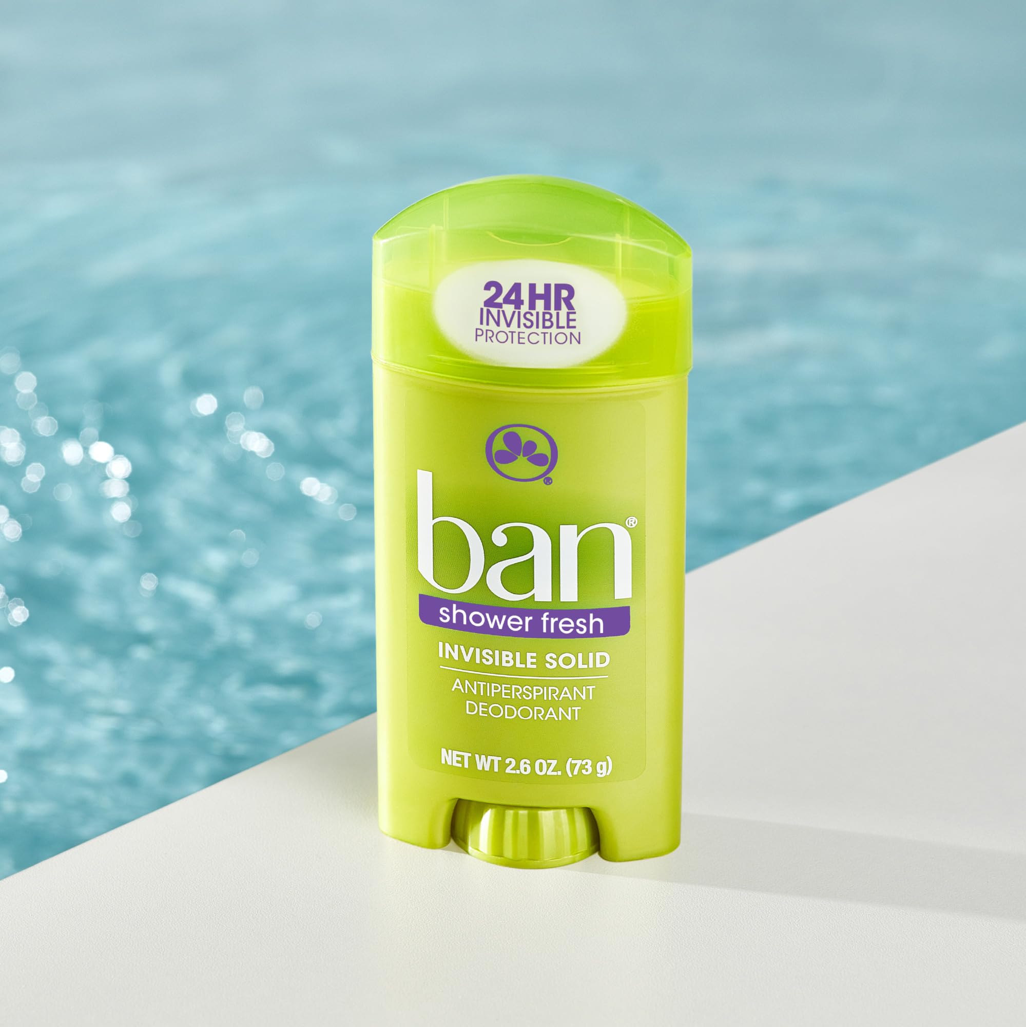 Ban Invisible Solid surface invisible fraicheur-douche, peau nette sans résidu.
