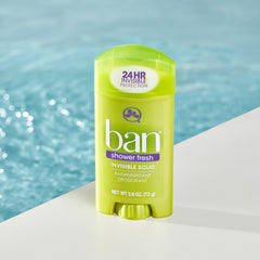 Ban Invisible Solid surface invisible fraicheur-douche, peau nette sans résidu.