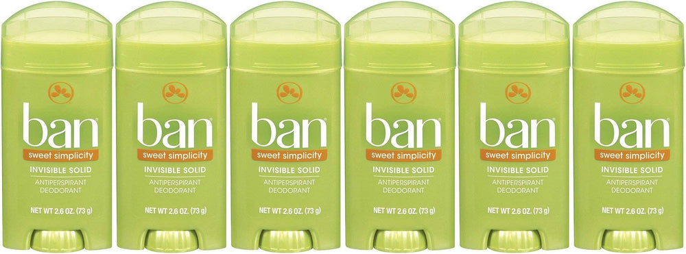 Ban Invisible Solide Douceur Simple déodorant discret pour une fraîcheur durable.