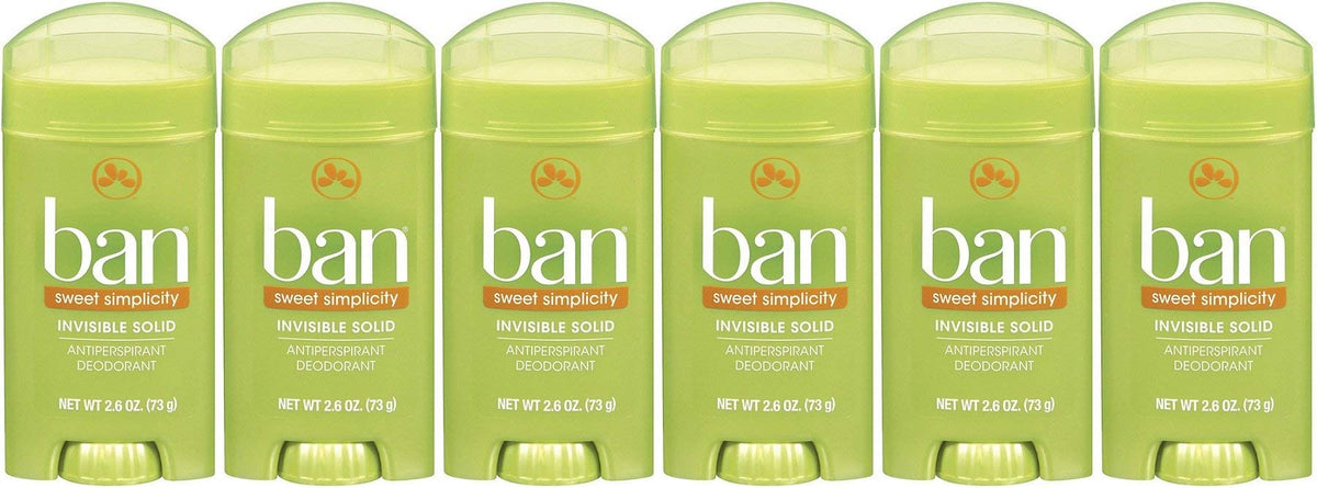 Ban Invisible Solide Douceur Simple déodorant discret pour une fraîcheur durable.