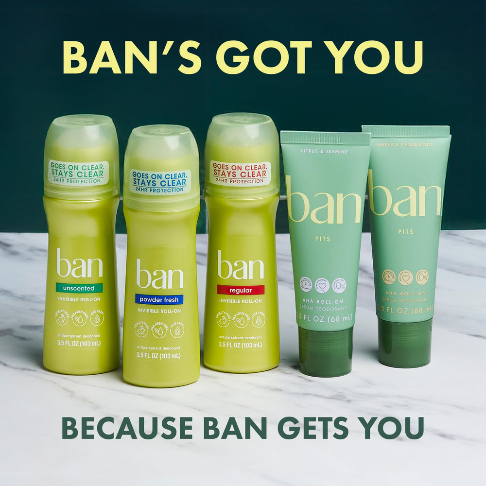 Ban Roll-On usage quotidien au travail et en déplacement.