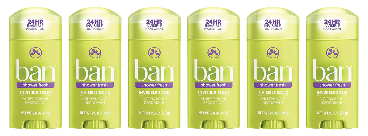 Ban déodorant invisible solide fraicheur-douche: protection sans traces et fraîcheur durable.