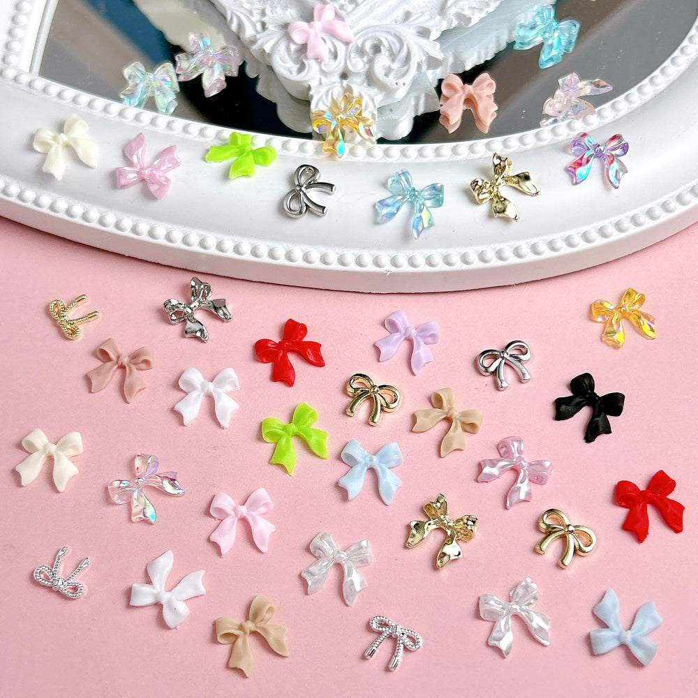 BANA ART décorations bow ongles polyvalentes, idéales pour le design des ongles et le bricolage