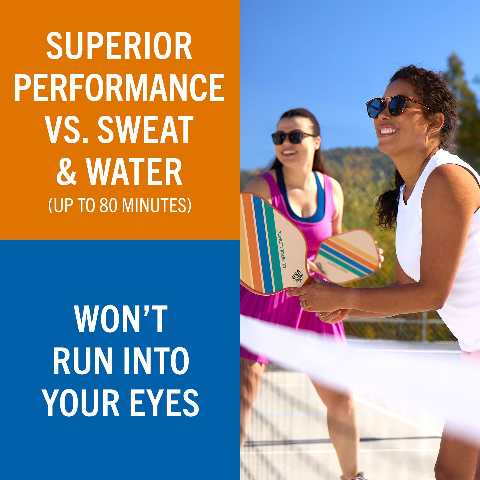 Banana Boat Sport Face SPF 50 — protection UVA/UVB fiable sur le visage