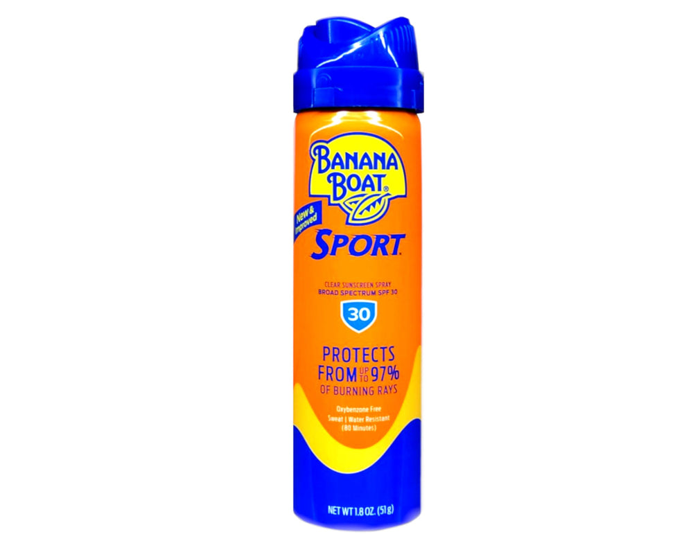 Banana Boat Sport SPF30 bouteille Cool Zone prête à rafraîchir